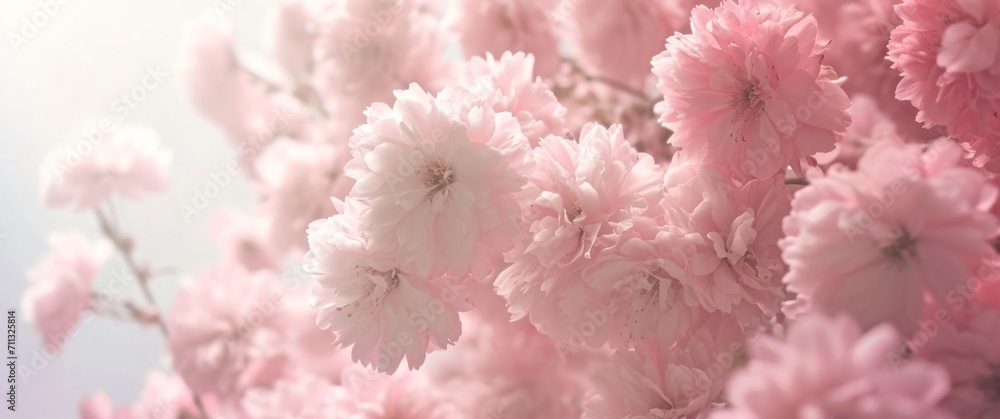 pink and white background full of pink flowers flowers