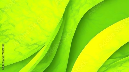 green and yellow color wave gradient abstract background