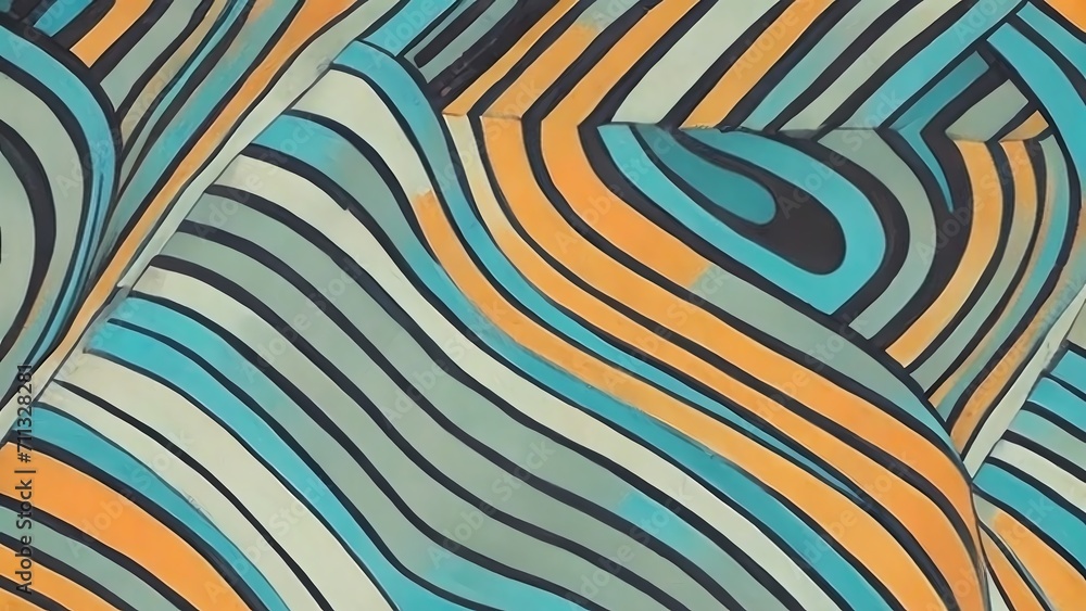 wave art line pattern wave art line pattern