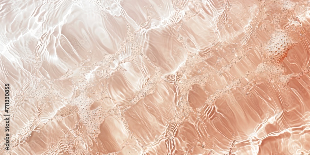 Fototapeta premium Abstract pale pink natural background. Water, aquatic, nature, soft light. 