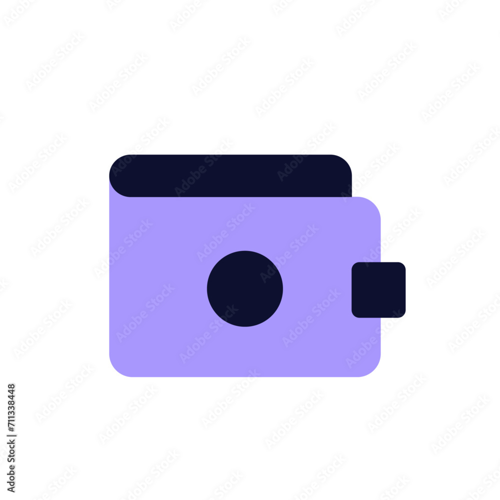 Wallet icons, Vector illustration. Isolated on white. Wallet icons, Vector illustration. Isolated on white.