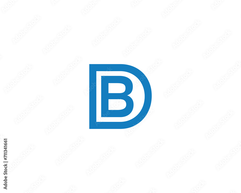 BD DB LOGO DESIGN VECTOR TEMPLATE BD DB LOGO DESIGN VECTOR TEMPLATE