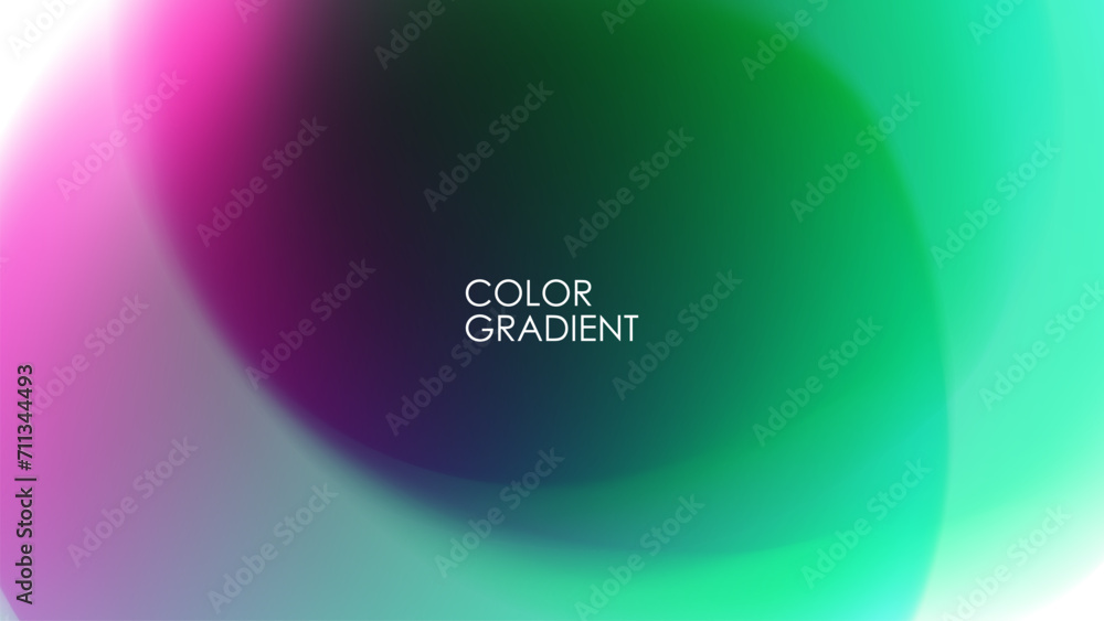 Abstract blurred background with bright color gradients. Circle shapes. Vibrant graphic template for creative graphic design. Vector illustration. Abstract blurred background with bright color gradients. Circle shapes. Vibrant graphic template for creative graphic design. Vector illustration.