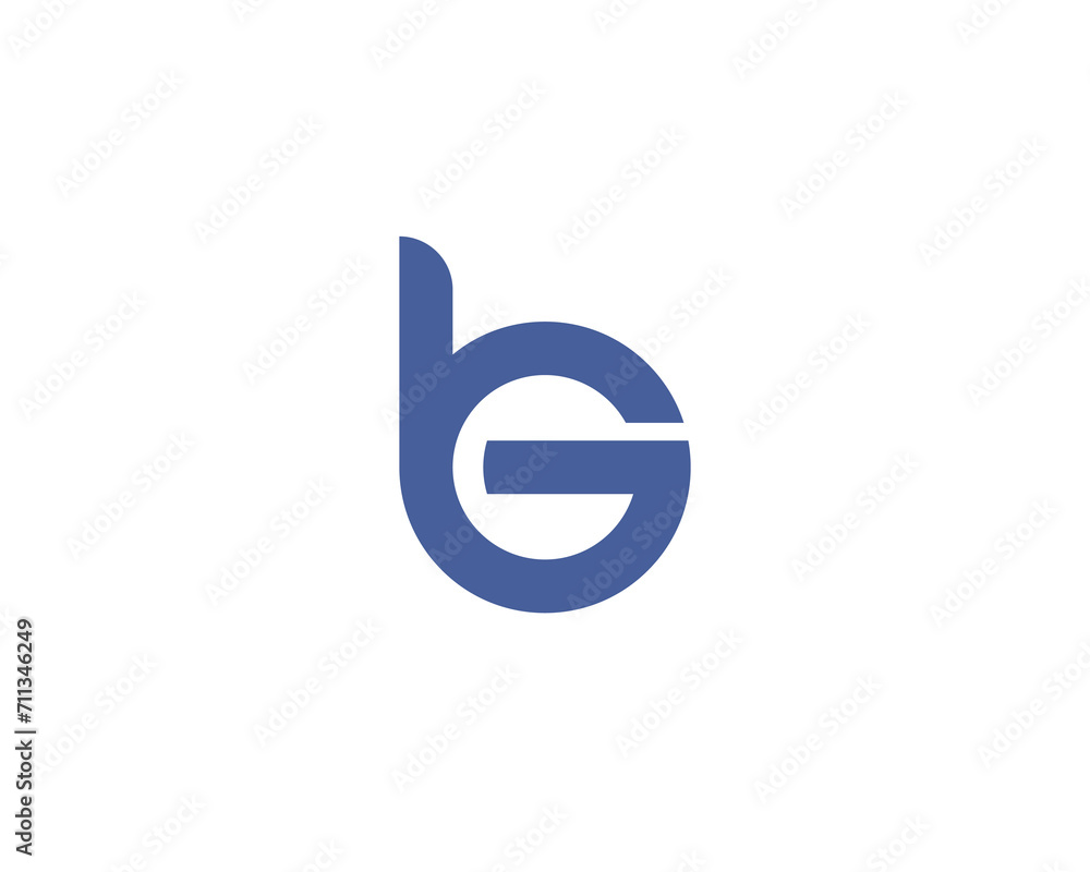 BG GB LOGO DESIGN VECTOR TEMPLATE BG GB LOGO DESIGN VECTOR TEMPLATE