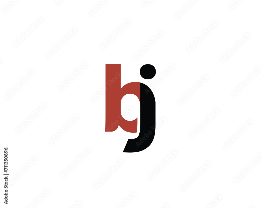 BJ LOGO DESIGN VECTOR TEMPLATE BJ LOGO DESIGN VECTOR TEMPLATE