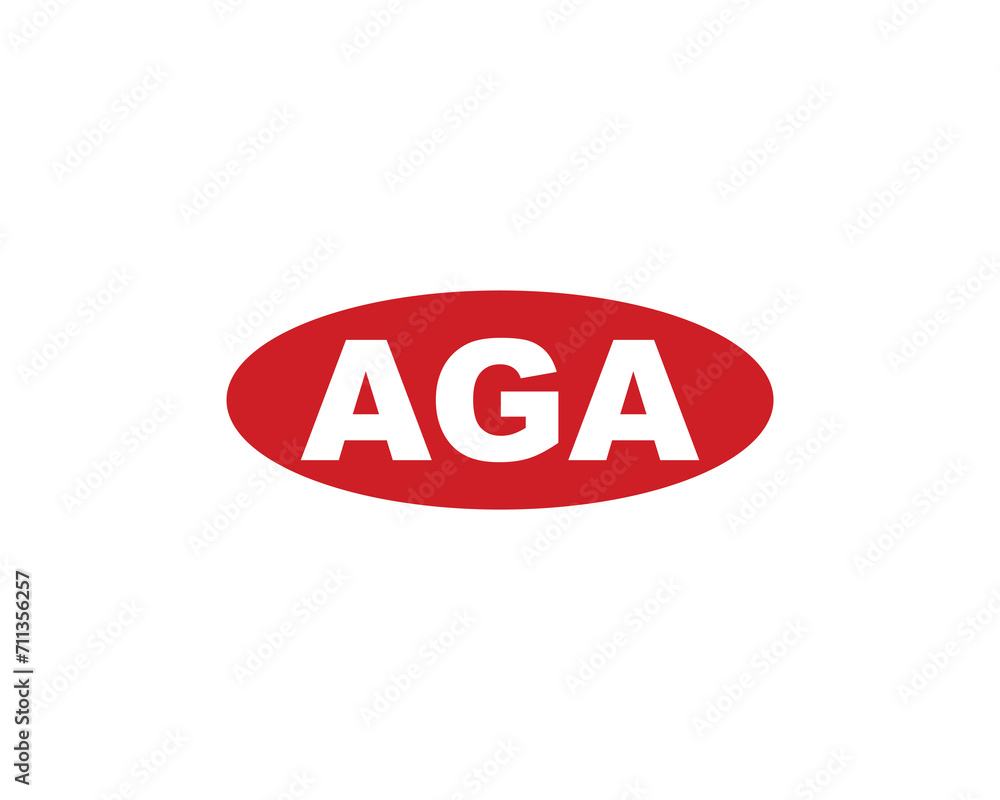 AGA LOGO DESIGN VECTOR TEMPLATE AGA LOGO DESIGN VECTOR TEMPLATE
