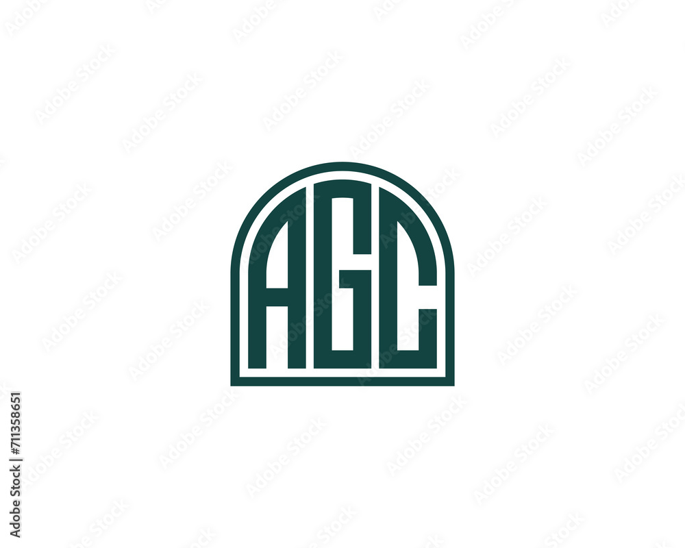 AGC LOGO DESIGN VECTOR TEMPLATE