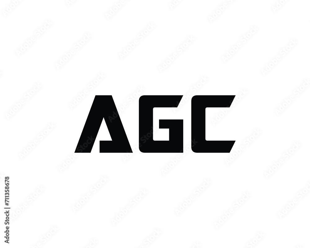 AGC LOGO DESIGN VECTOR TEMPLATE AGC LOGO DESIGN VECTOR TEMPLATE