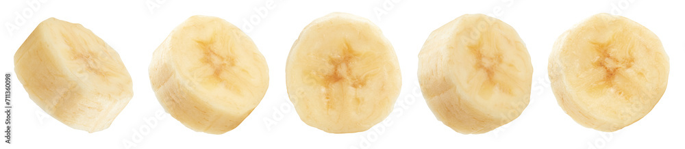 Isolated banana on white background Isolated banana on white background