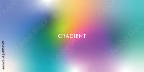 beautiful iridescent gradient. Bright colorful modern design for poster, presentation, web page, postcard, banner