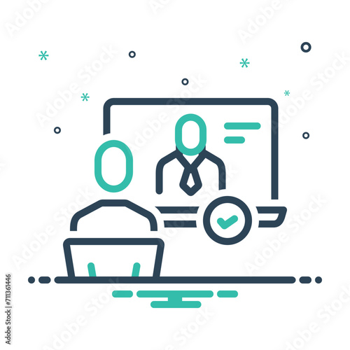 Mix icon for interviews