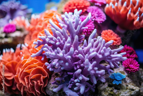 Ocean aquarium reef tropical coral sea nature