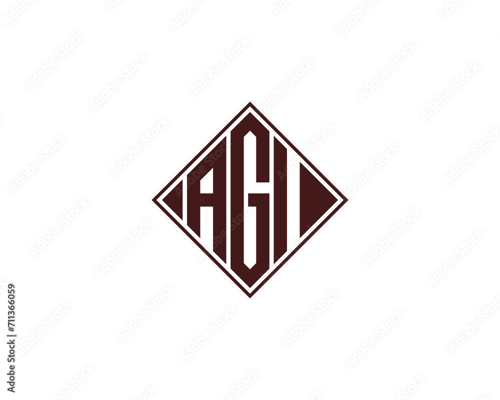 AGI LOGO DESIGN VECTOR TEMPLATE AGI LOGO DESIGN VECTOR TEMPLATE