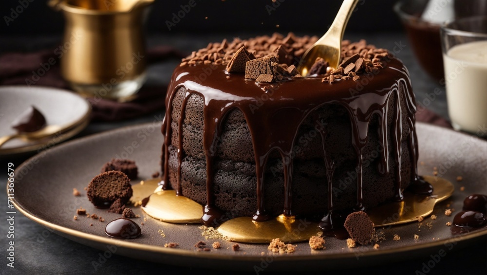 chocolate mousse cake
