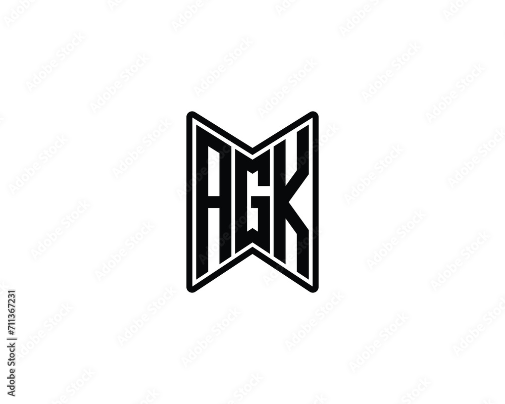 AGK LOGO DESIGN VECTOR TEMPLATE AGK LOGO DESIGN VECTOR TEMPLATE