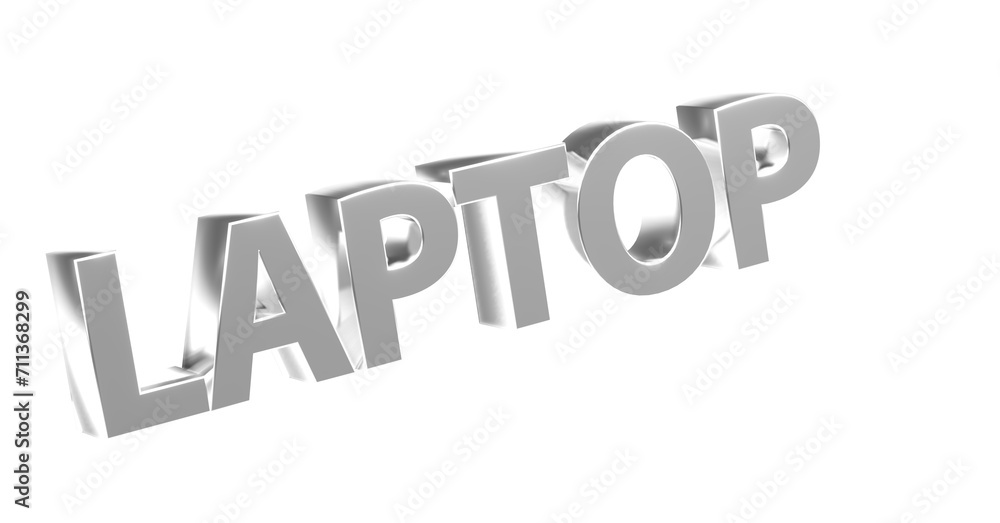 Laptop - silberne plakative 3D-Schrift, Notebook, Computer, mobil, PC, Gaming, Präsentationen, Technologie, Rendering, Freisteller, Alphakanal
Laptop - silberne plakative 3D-Schrift, Notebook, Computer, mobil, PC, Gaming, Präsentationen, Technologie, Rendering, Freisteller, Alphakanal