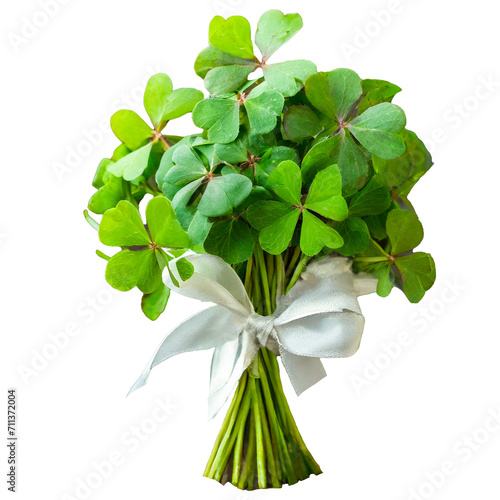 four leaf clover bouquet,PNG