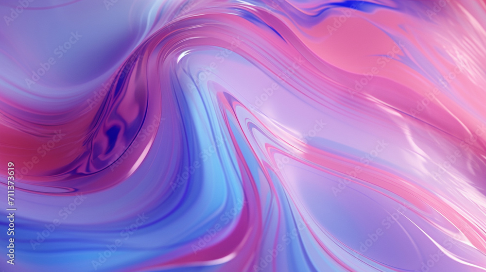 An abstract iridescent liquid the color of marble