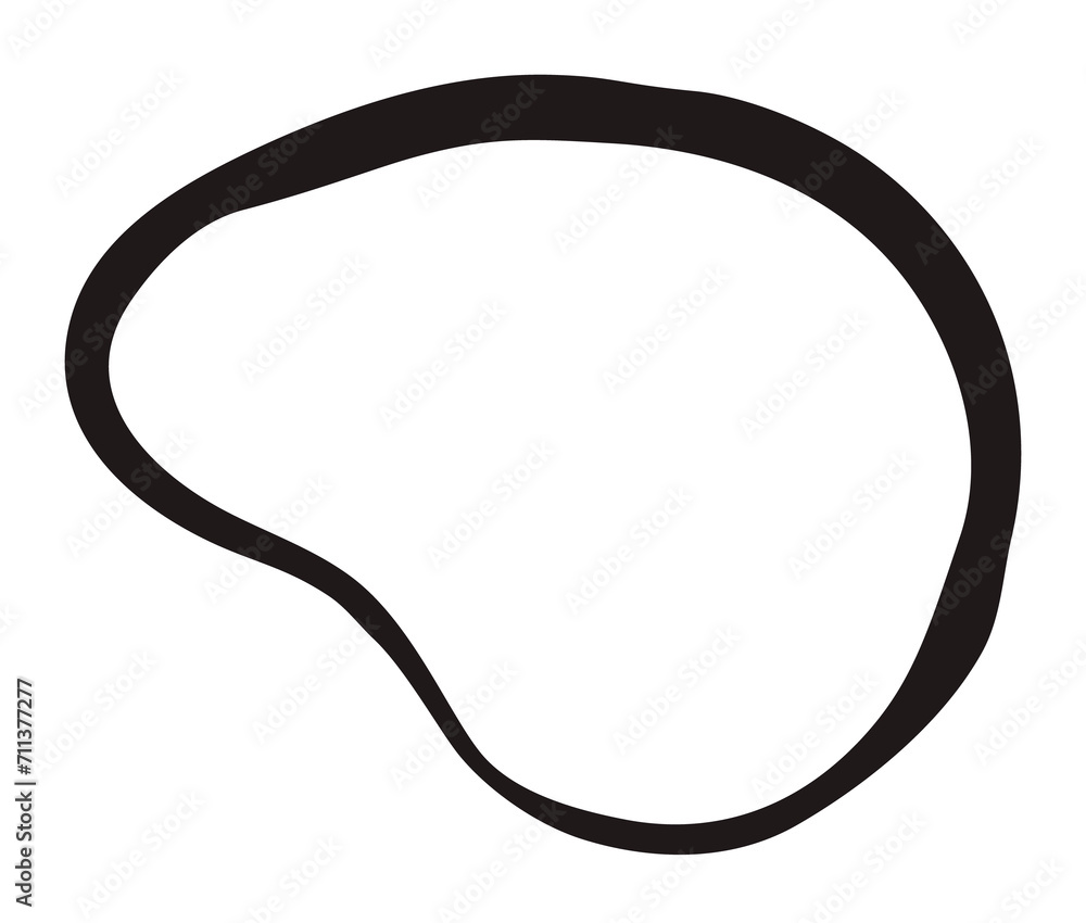 Freehand shape hand painted with ink paint. Png clipart isolated on transparent background Freehand shape hand painted with ink paint. Png clipart isolated on transparent background