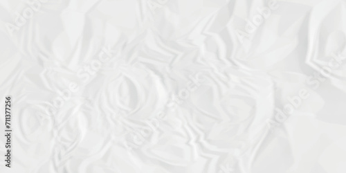 White crumpled paper texture . White wrinkled paper texture. White paper texture . White crumpled and top view textures can be used for background of text or any contents .