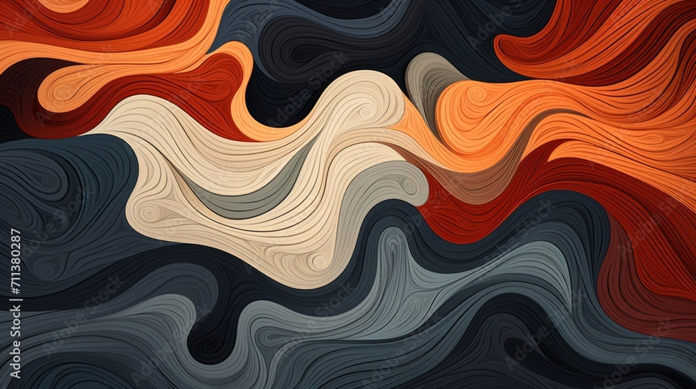 bstract pattern flow texture - Generative AI bstract pattern flow texture - Generative AI