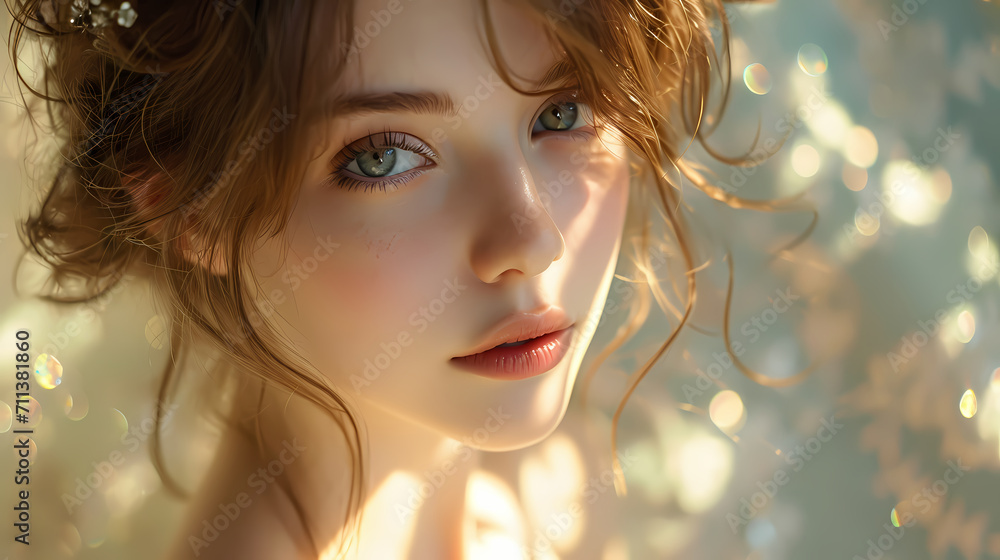 portrait of a girl portrait of a girl