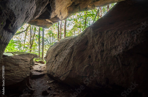 Rimrock in the Allegheny National Forest photo