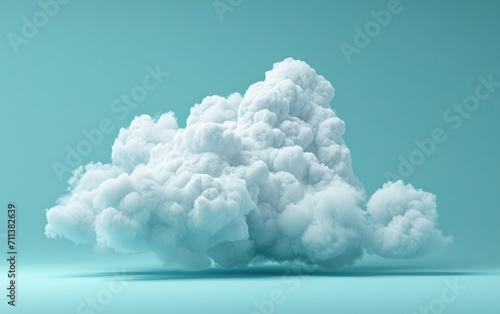Fluffy white cloud
