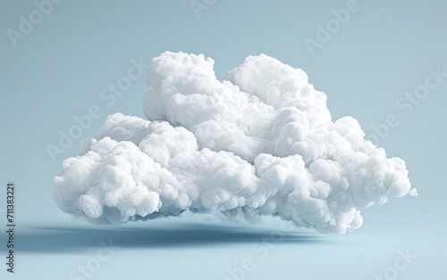 Fluffy white cloud