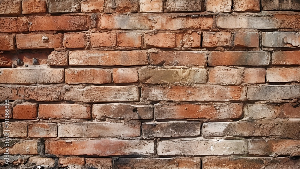Fototapeta premium Brown Brick background