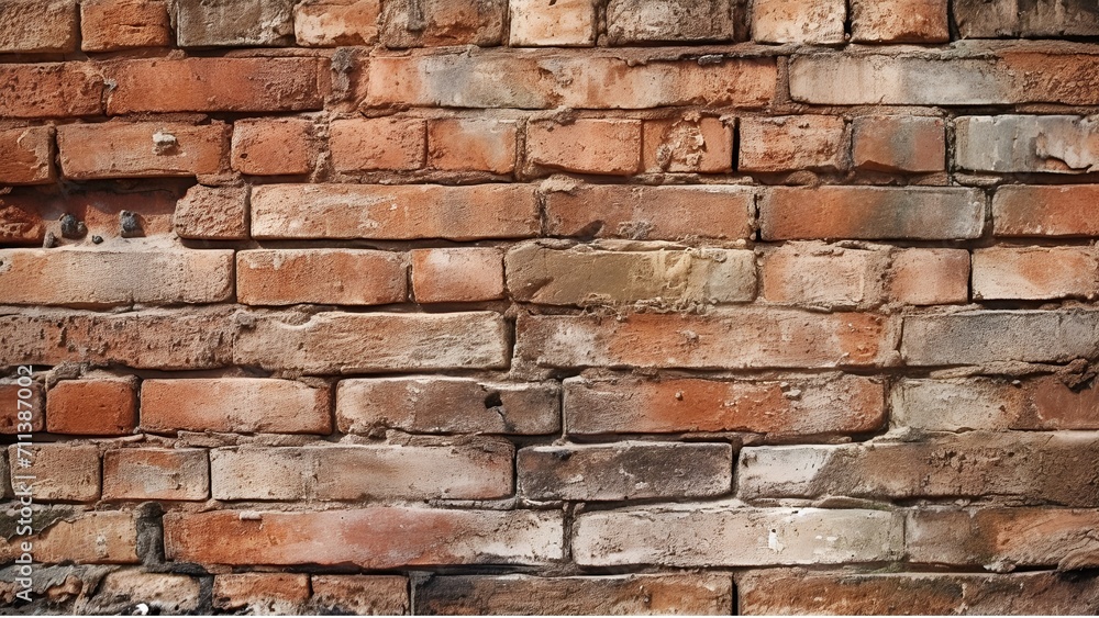 Brown Brick background Brown Brick background