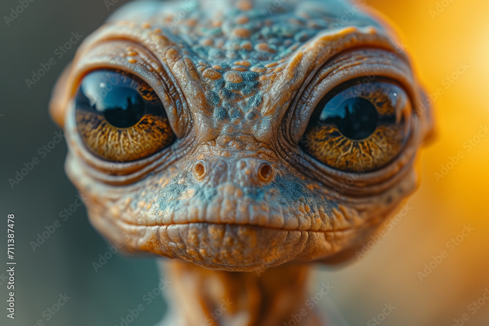 Fototapeta premium A diplomatic envoy from an advanced alien civilization.