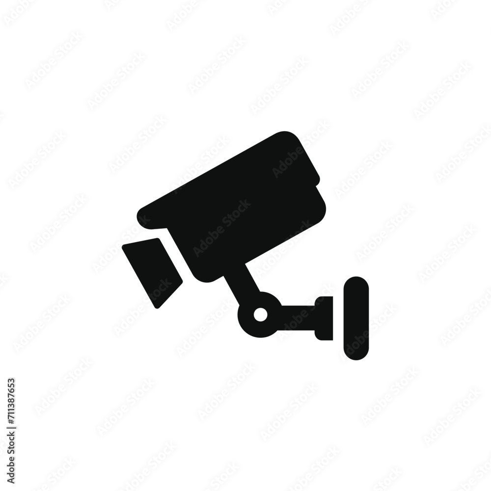 CCTV icon isolated on transparent background