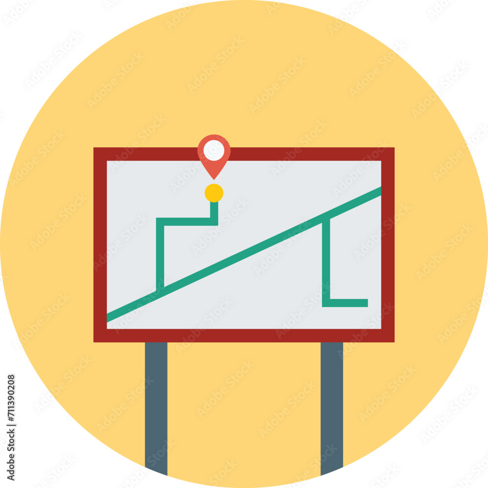 Vetor de person with a pointer. maps and navigation icon design. map ...