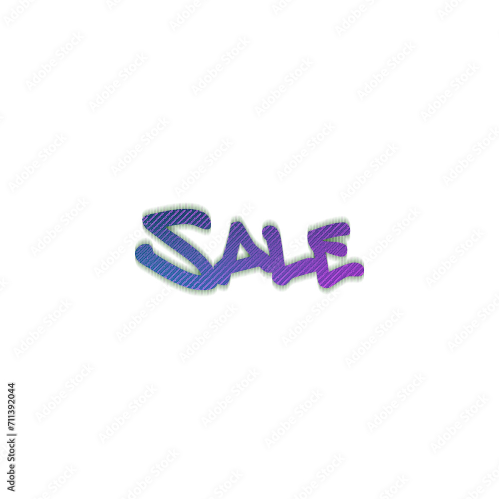 An abstract transparent text graphic word sale marketing design element. An abstract transparent text graphic word sale marketing design element.
