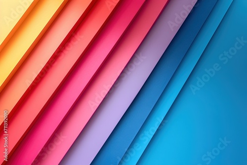 Minimalist luxury abstract multi rainbow colorful pantone gradients. Great as a mobile wallpaper, background. © MiniMaxi
