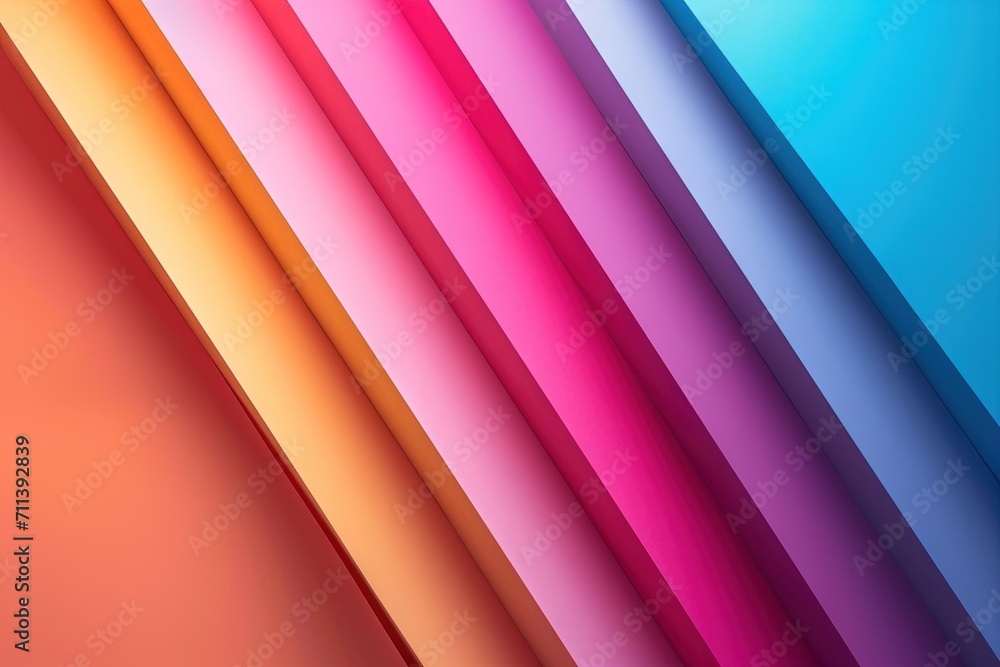 Fototapeta premium Minimalist luxury abstract multi rainbow colorful pantone gradients. Great as a mobile wallpaper, background.