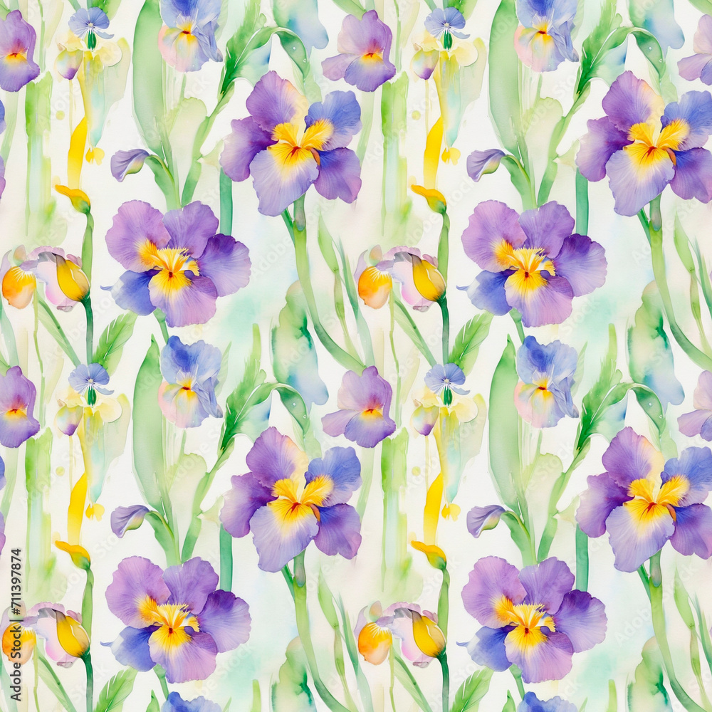 seamless floral background