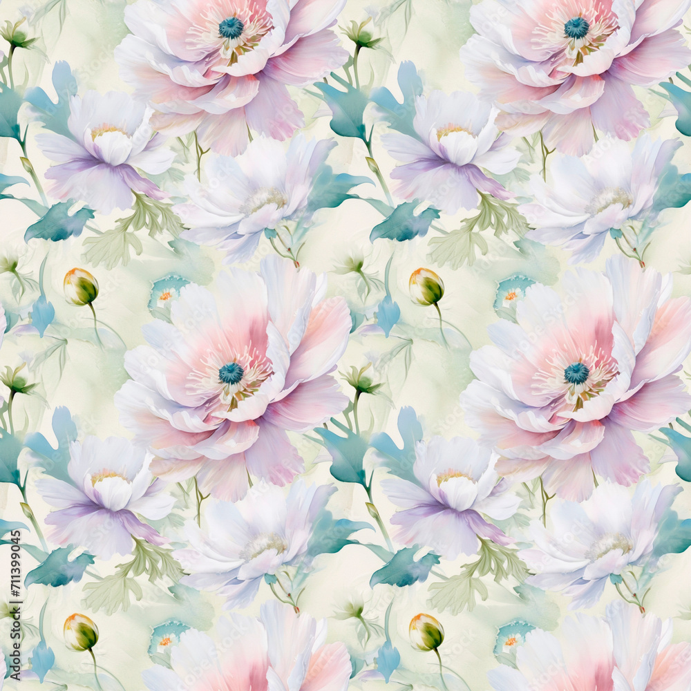 seamless floral background seamless floral background
