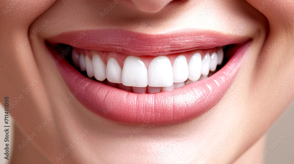 Perfect Smile with White Teeth and Healthy Gums Perfect Smile with White Teeth and Healthy Gums
