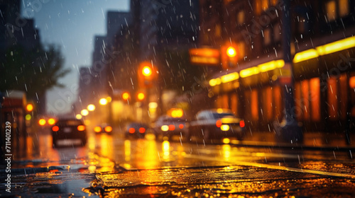 City Raindrops: Enhance Urban Scenes with Raindrop Magic