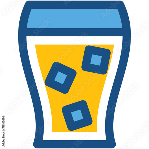 Cold Drink Vector Icon
