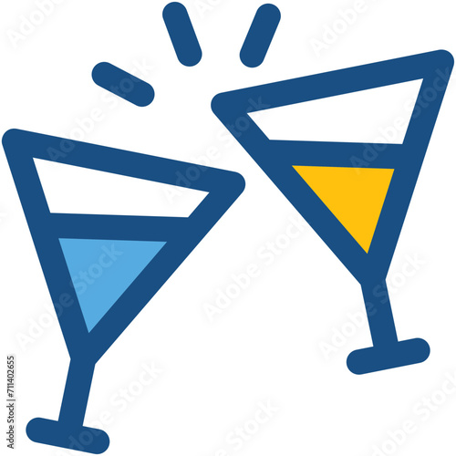 Toasting Vector Icon
