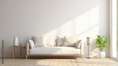 clean minimal room background illustration modern sleek, neutral calm, organized uncluttered clean minimal room background