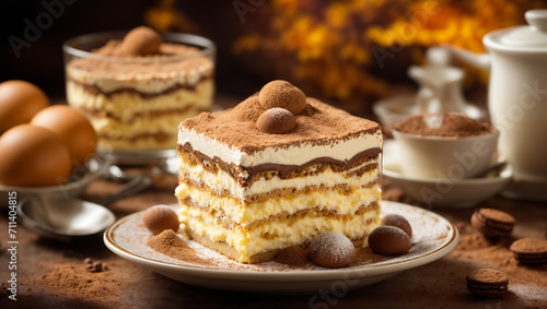 Wallpaper Mural cake with nuts and raisins Torontodigital.ca