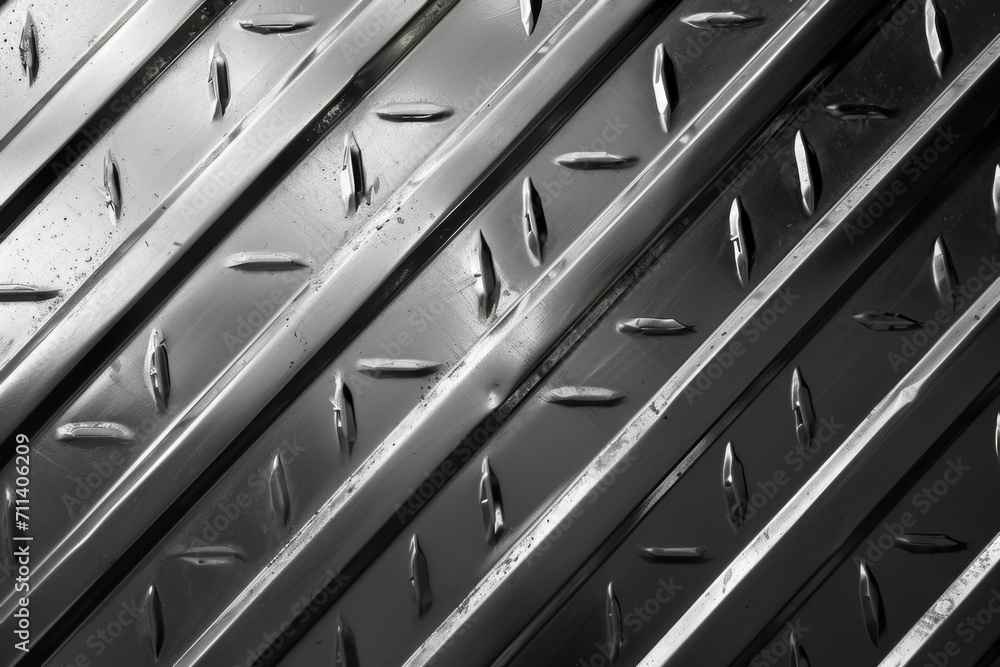 Background of metal diamond pattern plate. Background of metal diamond pattern plate.
