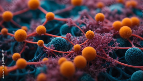 bacteria cell structure cancer medical cell nerves closeup
