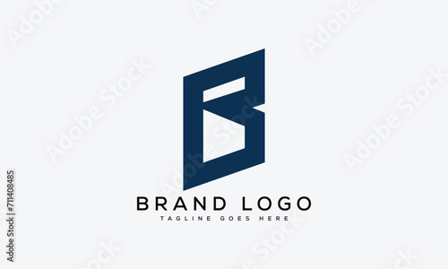 letter BI logo design vector template design for brand.