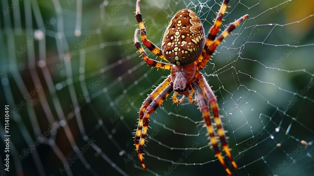 spider on web spider on web
