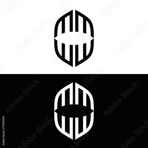 MMMM logo. M M M M design. White MMMM letter. MMMM, M M M M letter logo design. Initial letter MMMM linked circle uppercase monogram logo. M M M M letter logo vector design. MMMM letter logo design fi